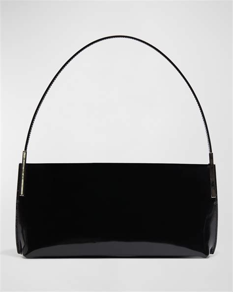 suzanne small ysl rigid leather shoulder bag|Saint Laurent Suzanne Small Shoulder Bag In Patent Leather.